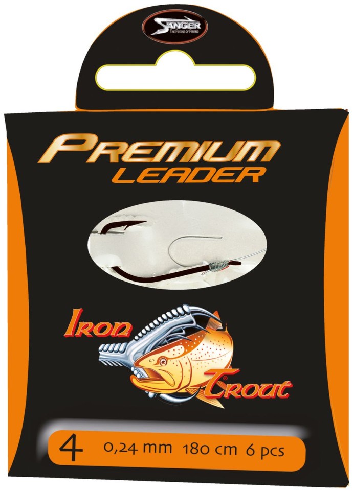 10kom - Gotovi Predvez Saenger Iron Trout Premium Leader