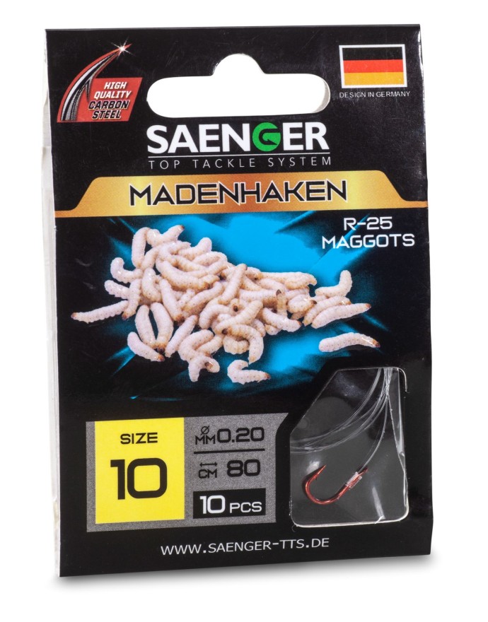 10kom - Gotovi Predvez Saenger R-25 Madenhaken