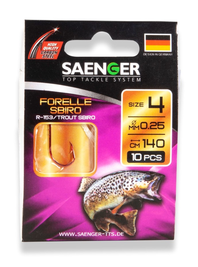 10kom - Gotovi Predvez Saenger za Pastrve Forelle Sbiro
