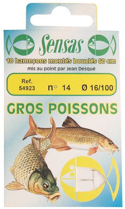 10kom - Gotovi Predvez Sensas Big Fish Strong Wire
