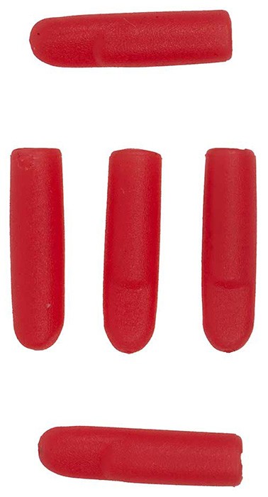 10kom - Gumene navlake Rage Predator Red Treble Hook Sleeves