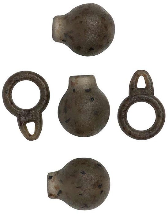 10kom - Gumene perlice i prstenovi Rage Predator Camo Run Rings & Bead Kit