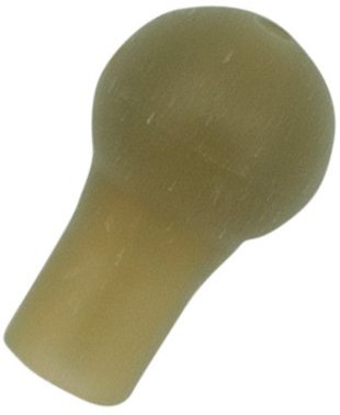 10kom - Gumene perlice Trakker Buffer Beads