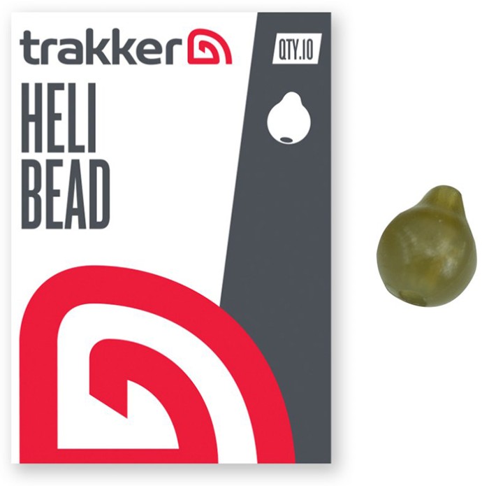 10kom - Gumene perlice Trakker Heli Bead