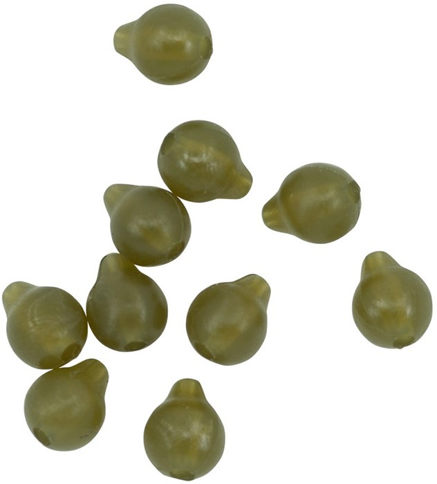 10kom - Gumene perlice Trakker Heli Bead
