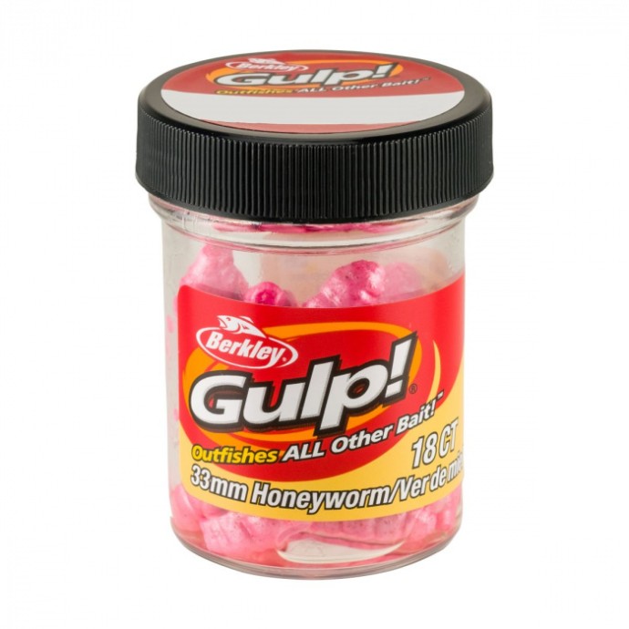 10kom - Gumeni Mamac Berkley GULP! Honey Worm 4,5cm