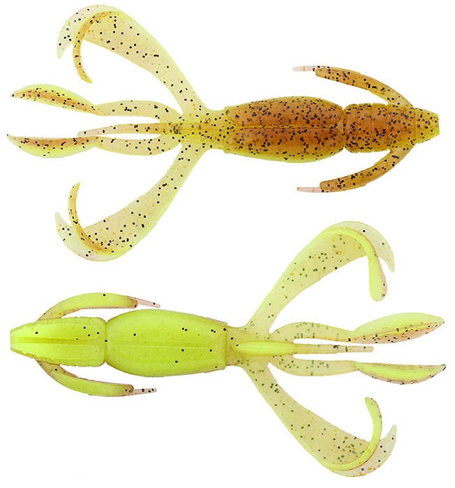 10kom - Gumeni Mamac Keitech Crazy Flapper 2,4" 6,2cm 2,1gr