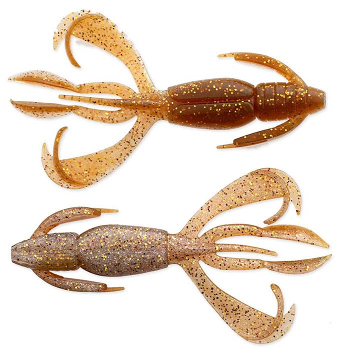 10kom - Gumeni Mamac Keitech Crazy Flapper 2,4" 6,2cm 2,1gr
