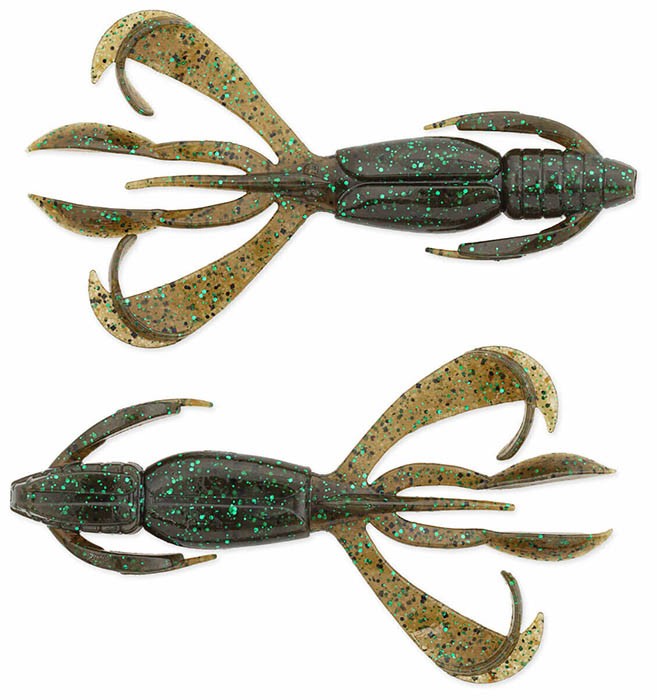 10kom - Gumeni Mamac Keitech Crazy Flapper 2,4" 6,2cm 2,1gr
