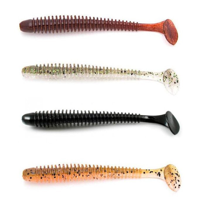 10kom - Gumeni Mamac Keitech Swing Impact 2,5" 6,3cm 1,3gr