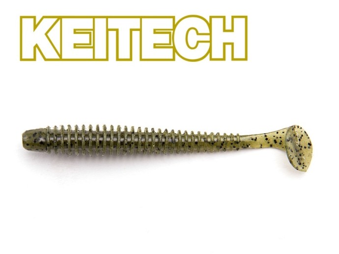 10kom - Gumeni Mamac Keitech Swing Impact 3" 7,6cm 2gr