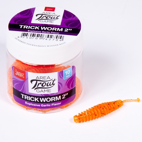 10kom - Gumeni Mamac Lucky John Trick Worm 5cm