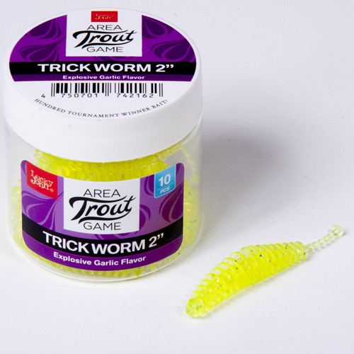 10kom - Gumeni Mamac Lucky John Trick Worm 5cm