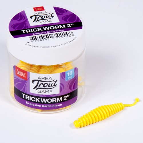 10kom - Gumeni Mamac Lucky John Trick Worm 5cm