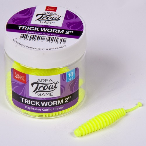 10kom - Gumeni Mamac Lucky John Trick Worm 5cm