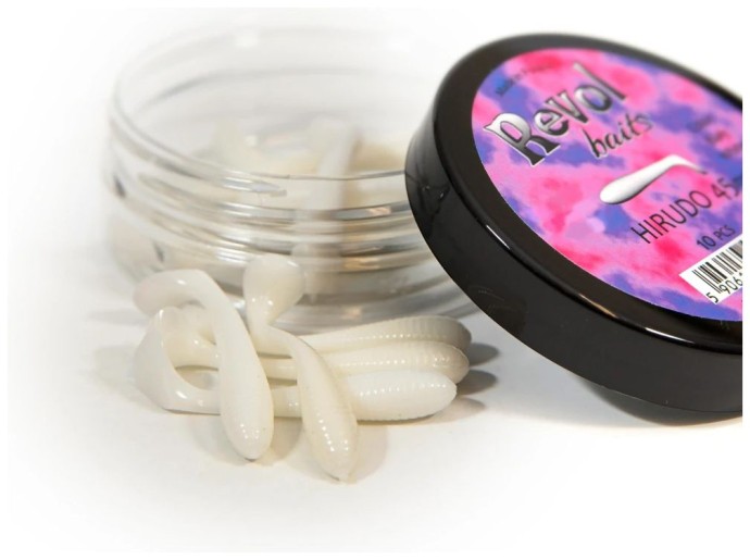 10kom - Gumeni Mamac Revol Baits Hirudo 45mm Sýr-Česnek