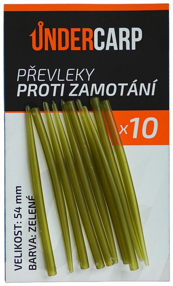 10kom - Gumice protiv petljanja UnderCarp zelene