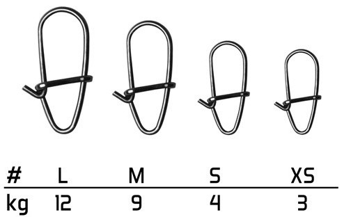 10kom - Kopča Delphin Fastlock Micro Snap