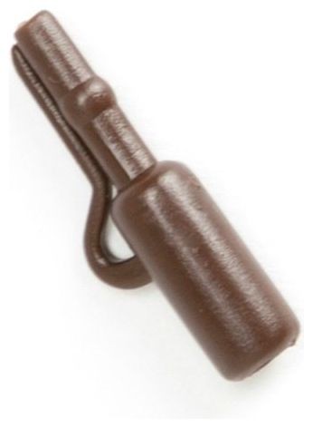 10kom - Kopče UnderCarp Safety Lead Clip plastične - smeđa