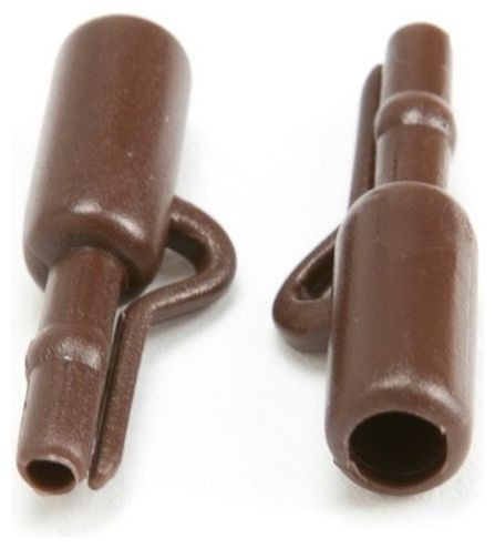 10kom - Kopče UnderCarp Safety Lead Clip plastične - smeđa