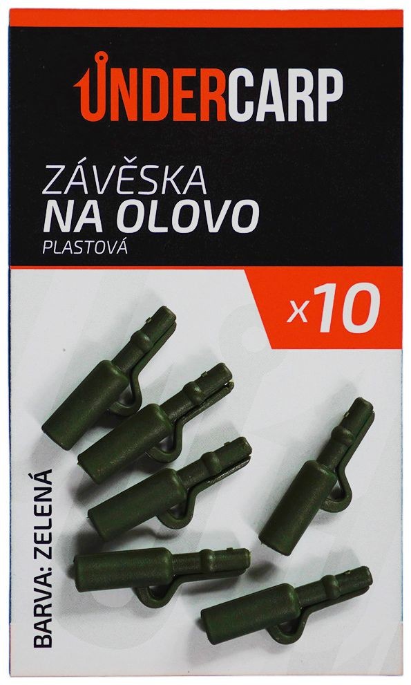 10kom - Kopče UnderCarp Safety Lead Clip zelena