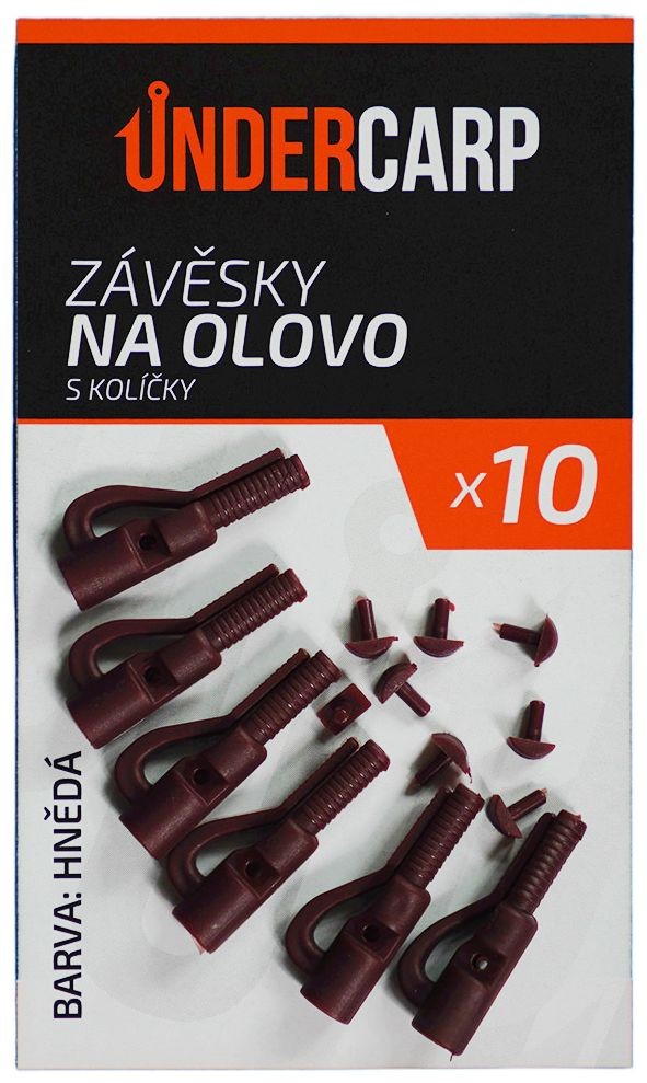 10kom - Kopče za olovo s klinovima UnderCarp