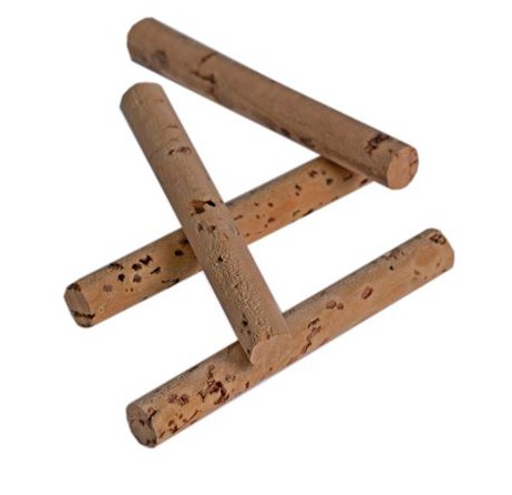 10kom - Korkové Tyčinky RidgeMonkey Combi Bait Drill Spare Cork Sticks
