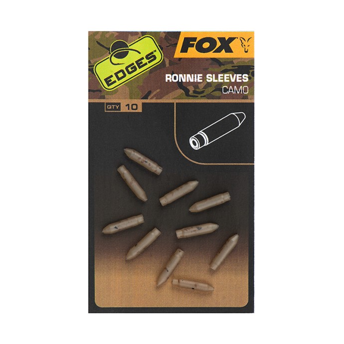 10kom - Navlake Fox Edges Camo Ronnie Sleeves