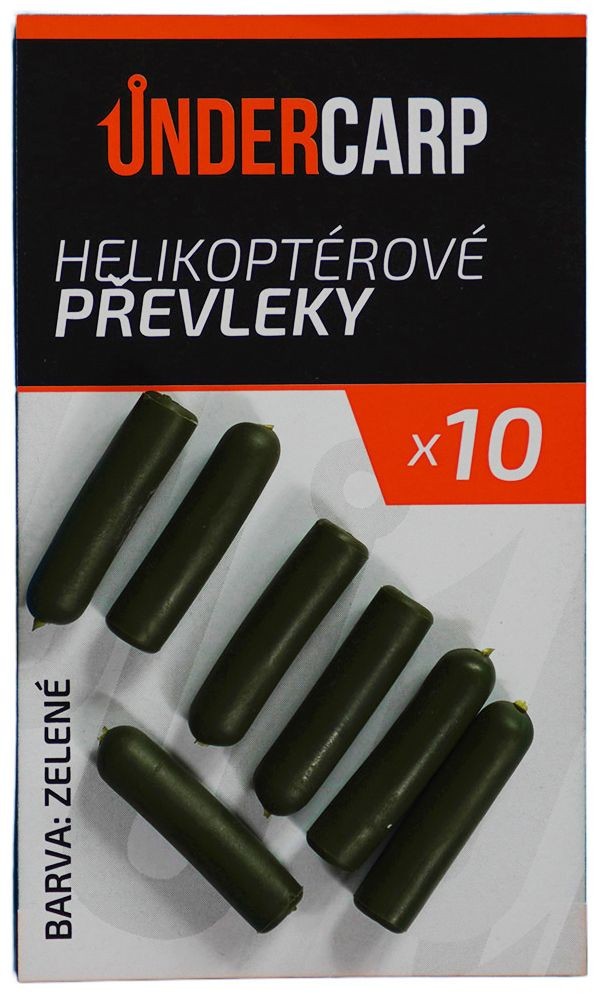 10kom - Navlake UnderCarp Helikopterske zelene