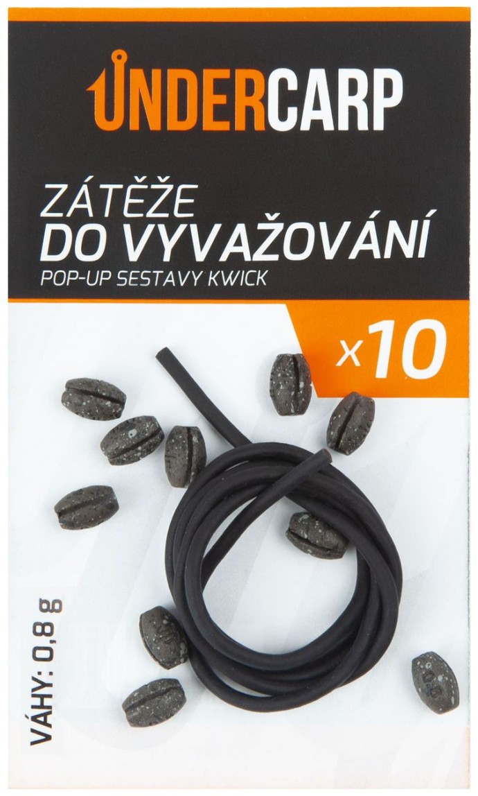 10kom - Olova za balansiranje POP-UP sustava Kwick UnderCarp 0,8 g