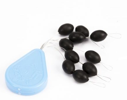 10kom - Perlice Nash Cling On Tungsten Oval Beads