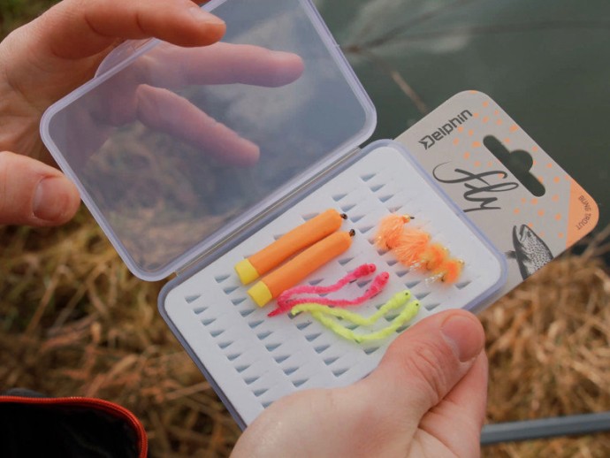 10kom - Set Umjetnih Mušica Delphin Fly Bung Trout