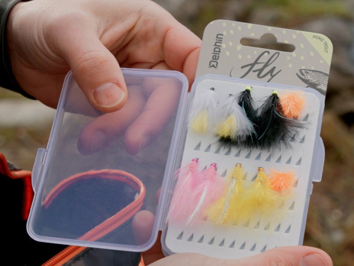 10kom - Set Umjetnih Mušica Delphin Fly Pond Trout
