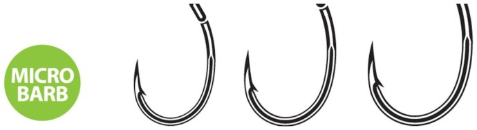 10kom - Udica Carp Spirit Round Curve