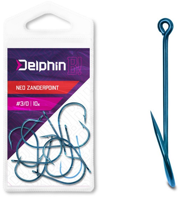 10kom - Udica Delphin B! NEO ZanderPoint BLU