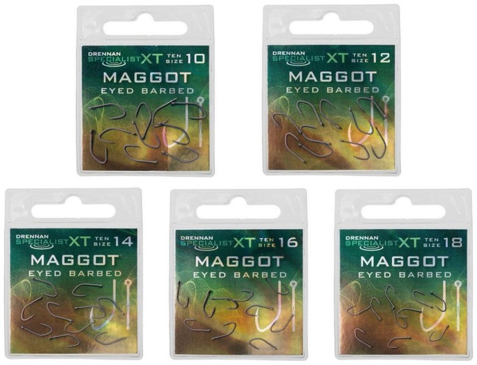 10kom - Udica Drennan Specialist XT Maggot Barbed Veličina 16