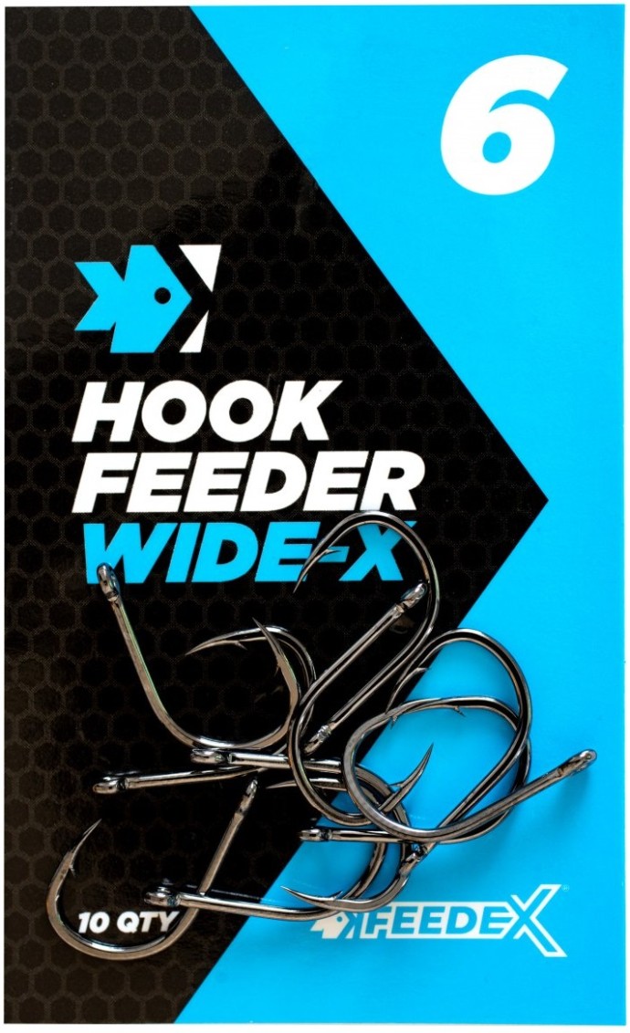 10kom - Udica Feeder Expert Wide-X Hook