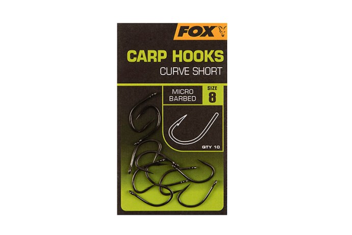 10kom - Udica Fox Carp Hooks Curve Shank Short