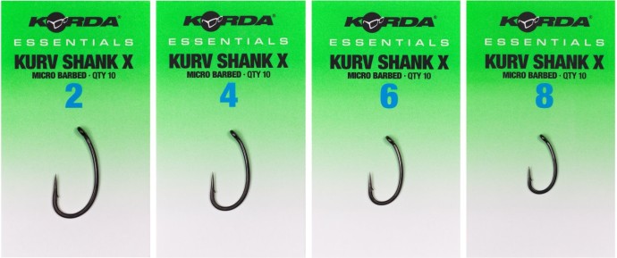 10kom - Udica Korda Essential Kurv X Barbed