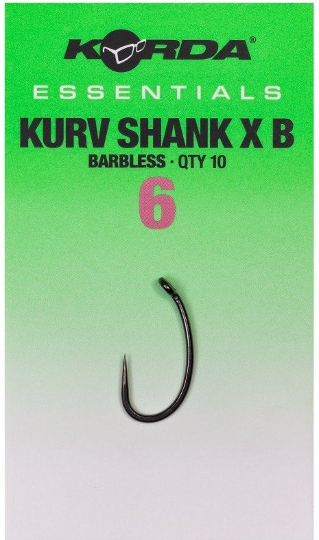 10kom - Udica Korda Essential Kurv X Barbless