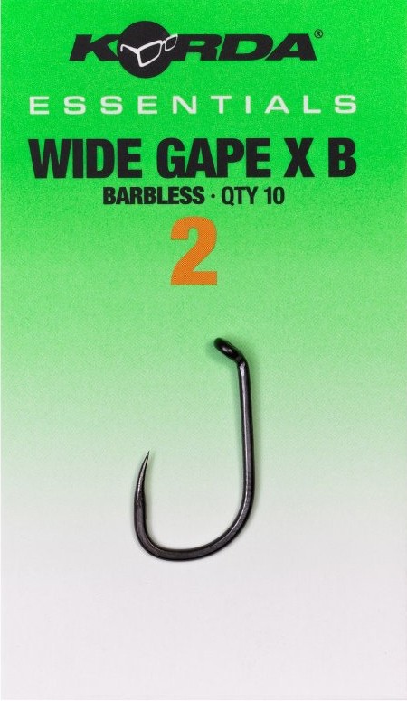 10kom - Udica Korda Essentials Wide Gape Barbless
