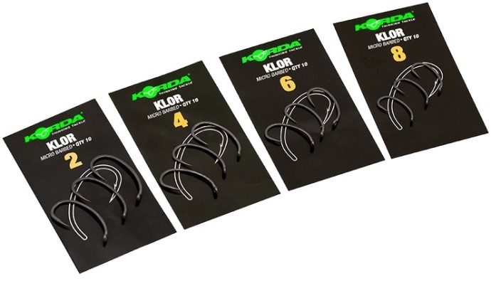 10kom - Udica Korda Klor Hook Barbless