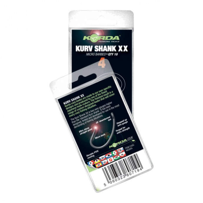 10kom - Udica Korda Kurv Shank XX