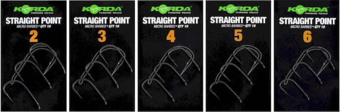 10kom - Udica Korda Straight Point Barbed