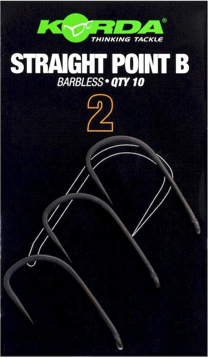 10kom - Udica Korda Straight Point Barbless