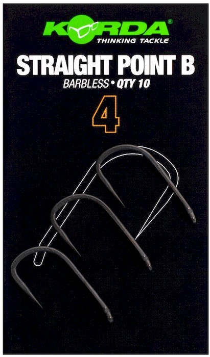 10kom - Udica Korda Straight Point Barbless