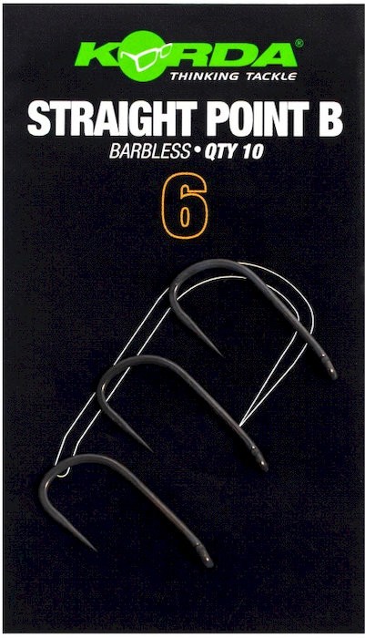 10kom - Udica Korda Straight Point Barbless
