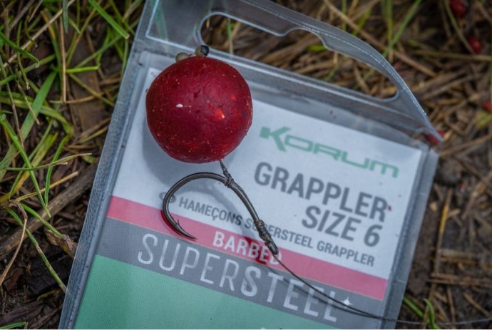 10kom - Udica Korum Grappler Hooks Barbless