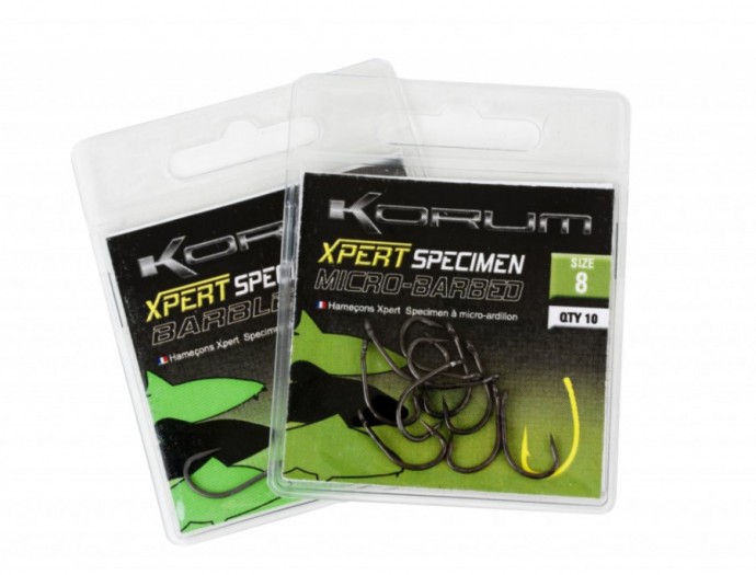 10kom - Udica Korum Xpert Specimen Hooks Barbless