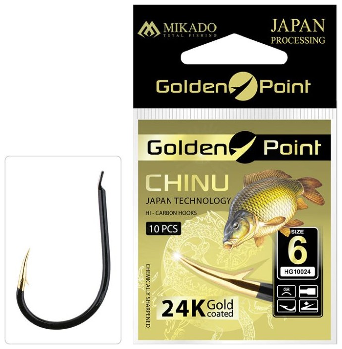 10kom - Udica Mikado Golden Point Chinu